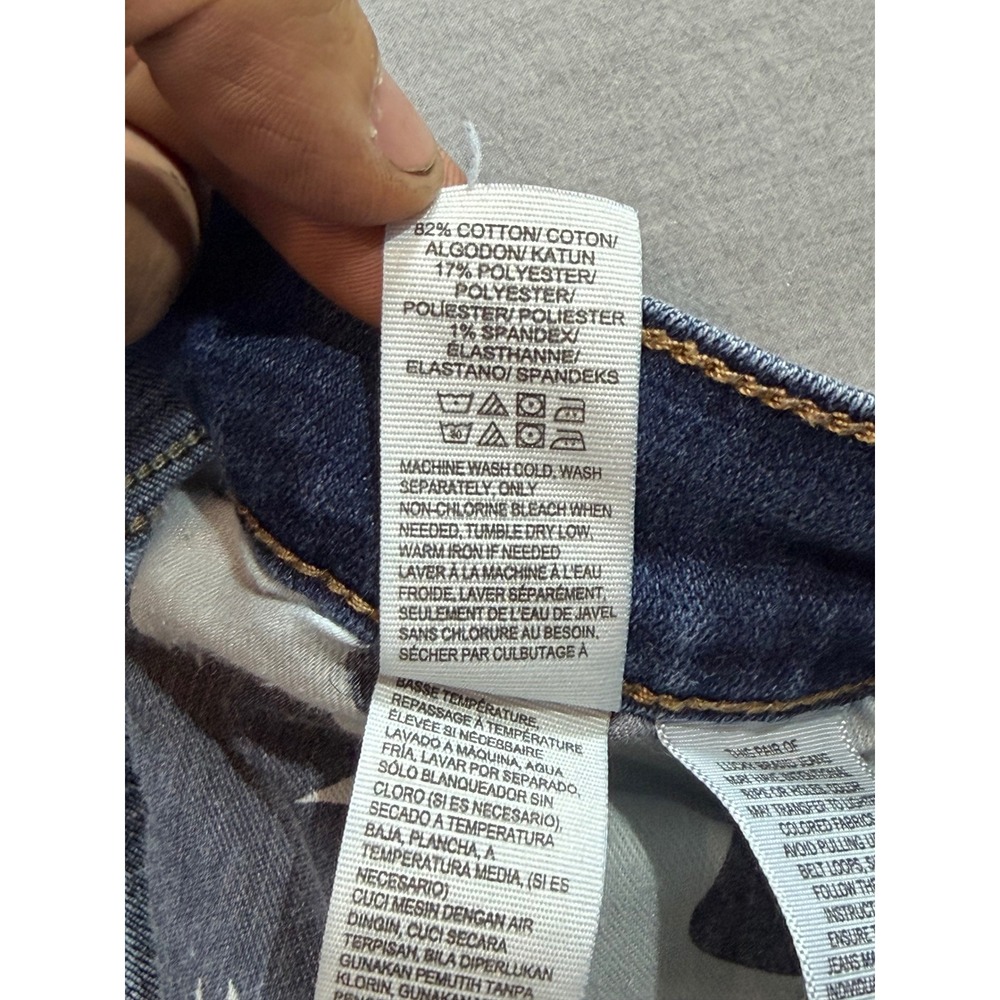 Lucky Brand Sweet Boot Jeans Womens 12/31 Blue Excellent Bootcut Stretch Denim - Picture 8 of 9